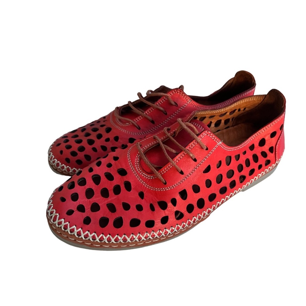 Spring Step Bernetta Loafer In Red - image 4